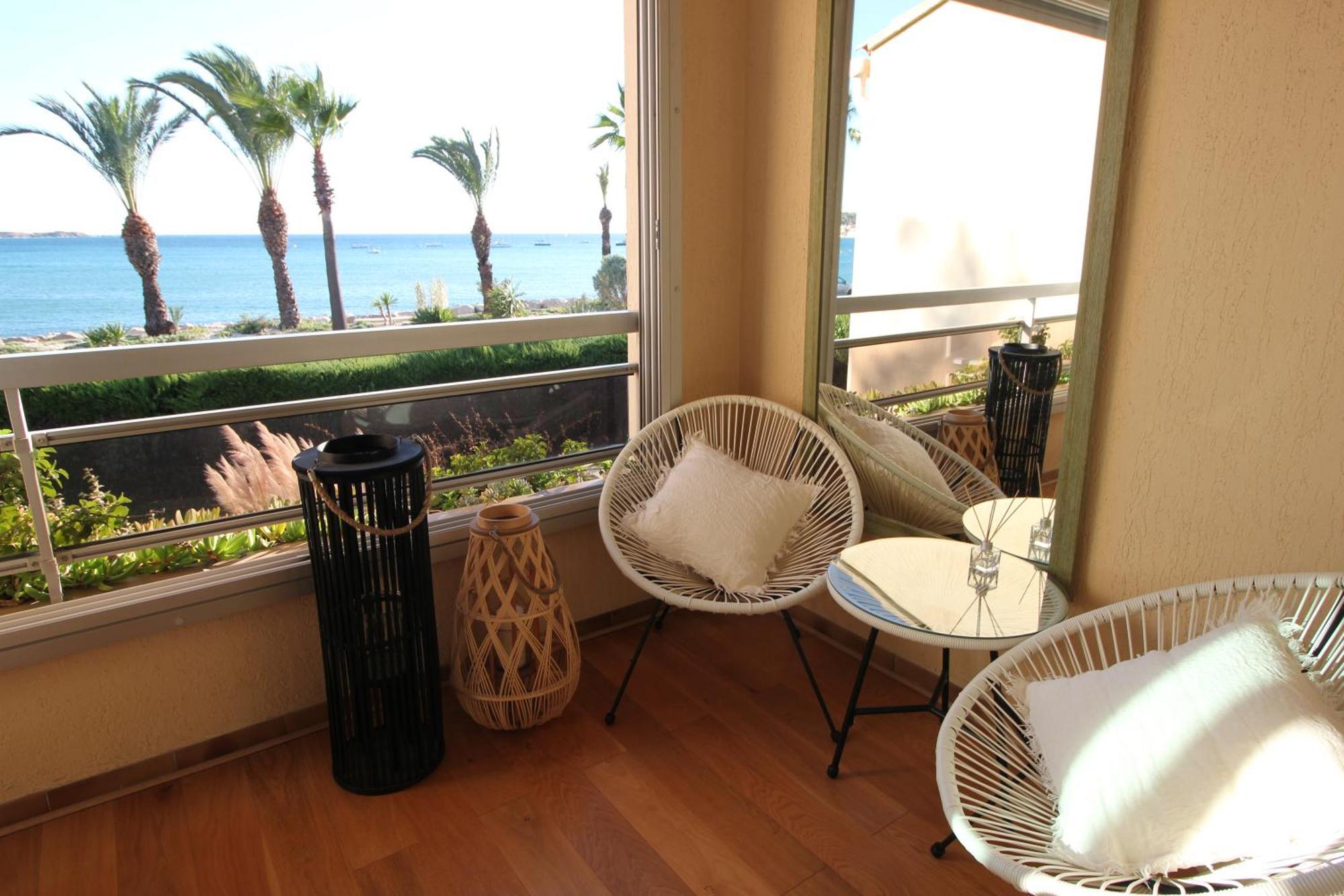 "Le Palmier Dore", Cosy T3 A 3 Minutes A Pied Des Plages, Parking Et Clim Sanary-sur-Mer Buitenkant foto