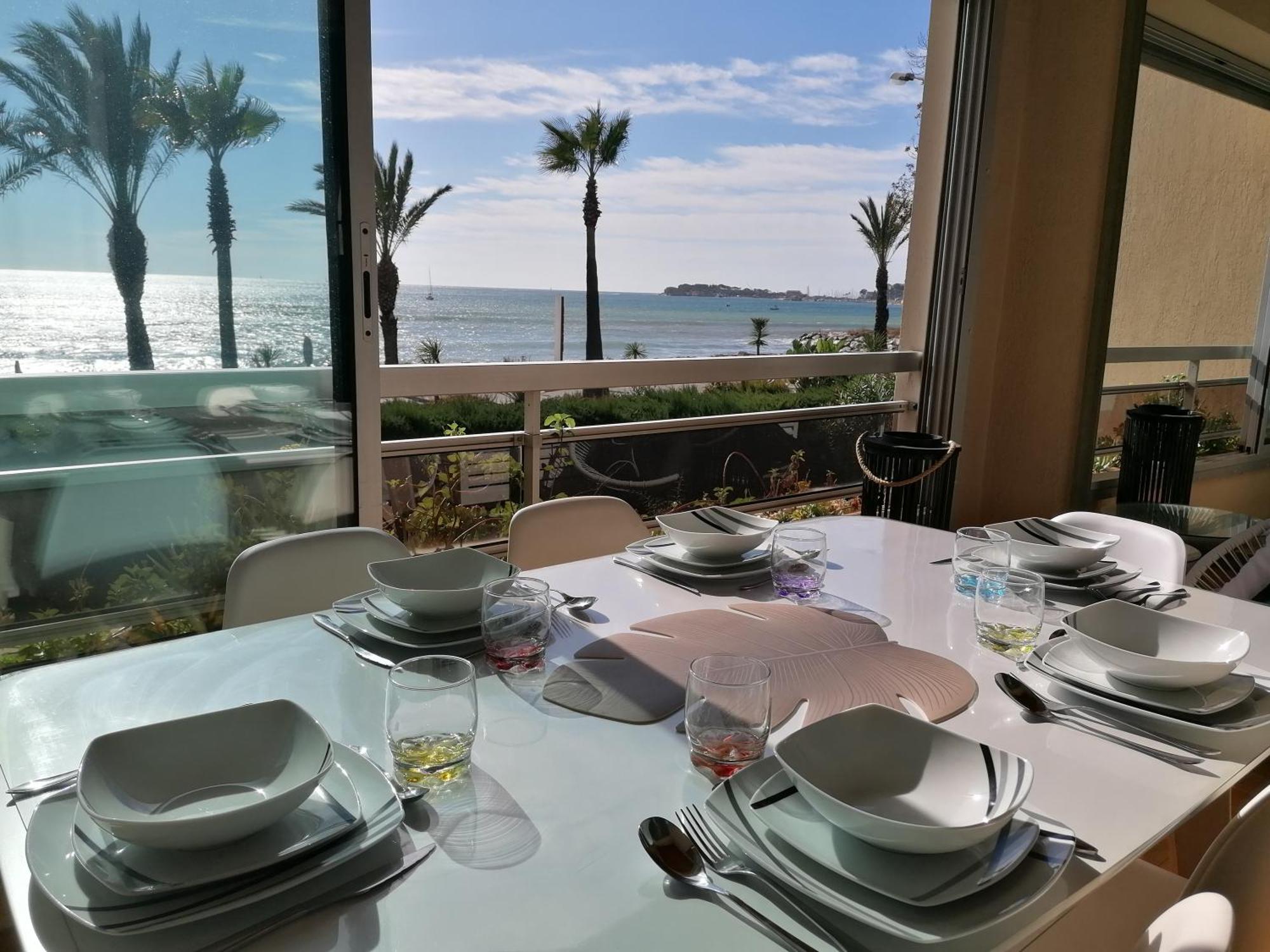 "Le Palmier Dore", Cosy T3 A 3 Minutes A Pied Des Plages, Parking Et Clim Sanary-sur-Mer Buitenkant foto