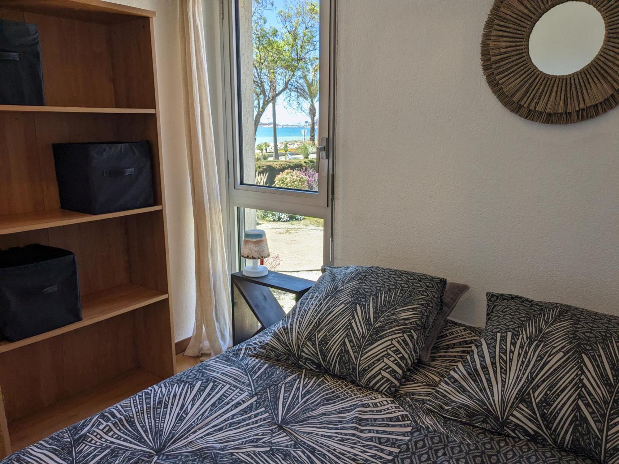 "Le Palmier Dore", Cosy T3 A 3 Minutes A Pied Des Plages, Parking Et Clim Sanary-sur-Mer Buitenkant foto