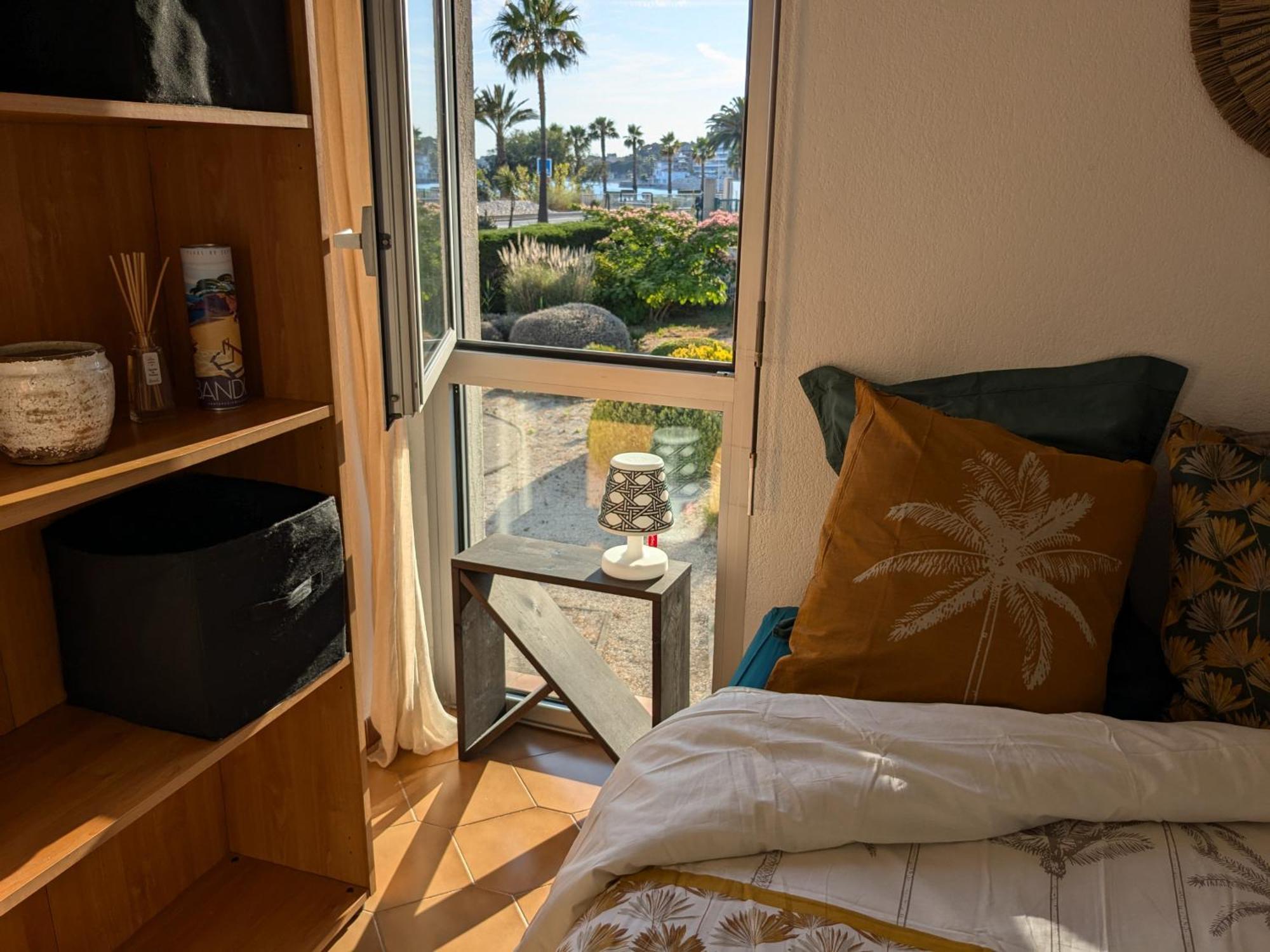 "Le Palmier Dore", Cosy T3 A 3 Minutes A Pied Des Plages, Parking Et Clim Sanary-sur-Mer Buitenkant foto