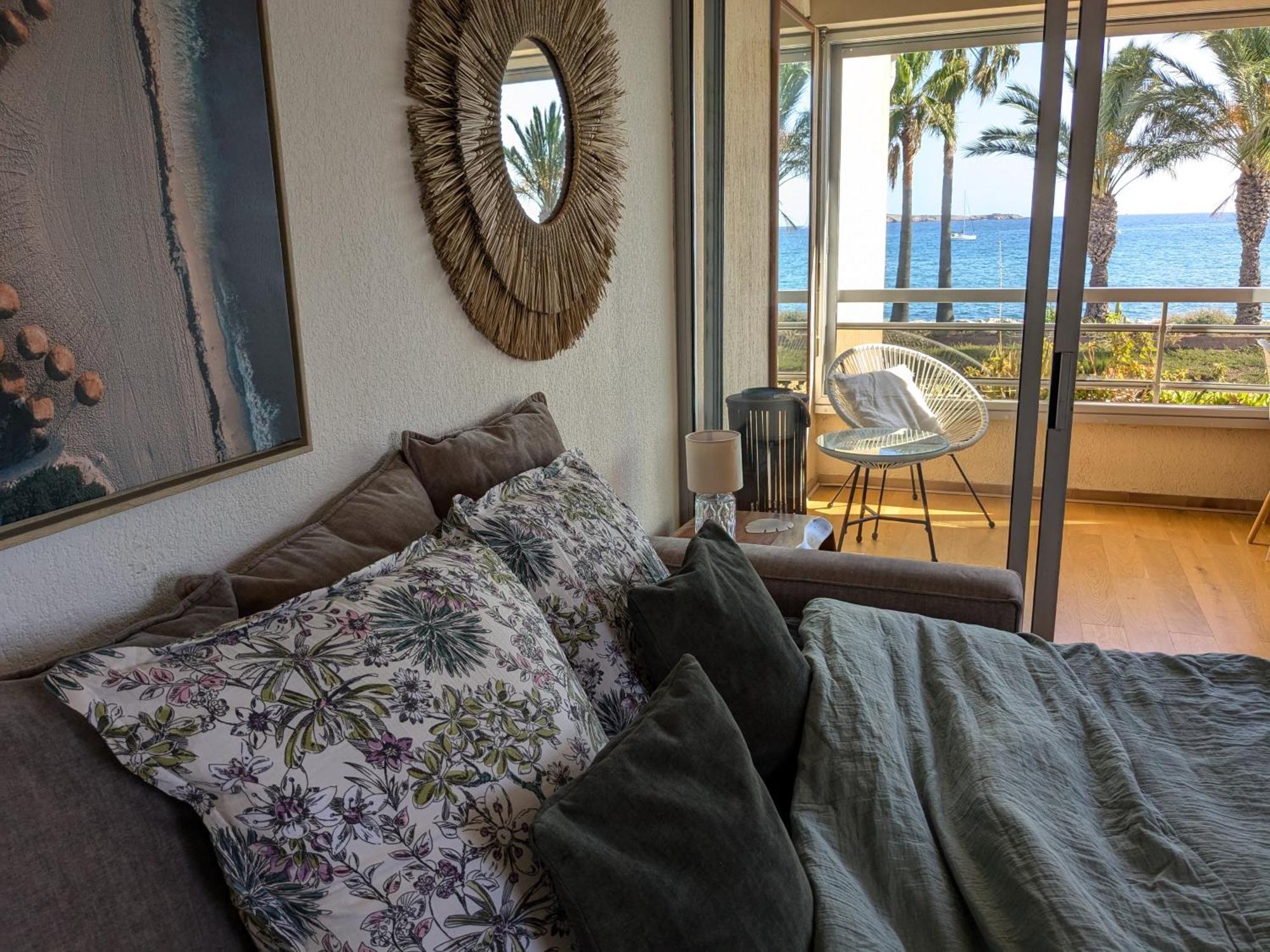 "Le Palmier Dore", Cosy T3 A 3 Minutes A Pied Des Plages, Parking Et Clim Sanary-sur-Mer Buitenkant foto